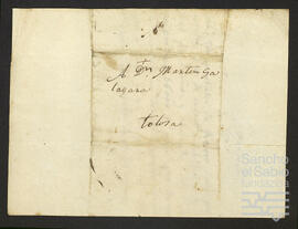 Carta de Mercedes Arloa a Martín Galarraga.