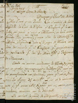 Correspondencia sobre la administración de los bienes del Mayorazgo de Marzana y del Patronato de Marzana, Axpe y Arrázola.