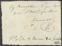 Recetas médicas expedidas en favor de Joaquín de Yrízar.