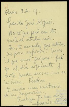 Correspondencia entre José Miguel de Azaola Urigüen y Fernando Delapuente.