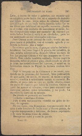 Páginas del segundo tomo del libro 'Los dramas de París'.