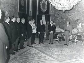 Visita de la Junta de Gobierno de la Caja a Franco. N. CV-CP-S2/SS.3.3-010