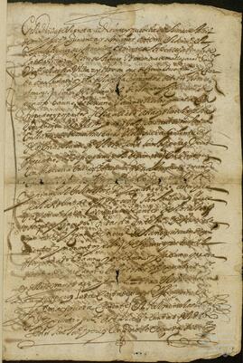 Carta de pago y finiquito de San Juan Pérez de Echavarría a Pedro de Asurza y su mujer.