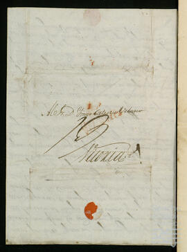Correspondencia sobre la administración de los bienes de Bilbao.
