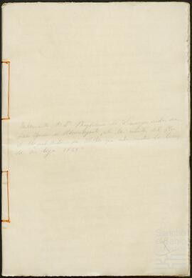 Cabeza y cláusulas del testamento de Magdalena de Lizarraga.
