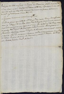 Partida de bautismo de José Antonio de Elcoro-Aristizábal Bazterrica.