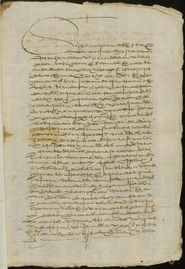 Obligación de pago contraída por Juan Martín a favor de San Juan de Echavarría y de Martín García de Irigoen por la compra de herrajes para el ganado y hierro platina.