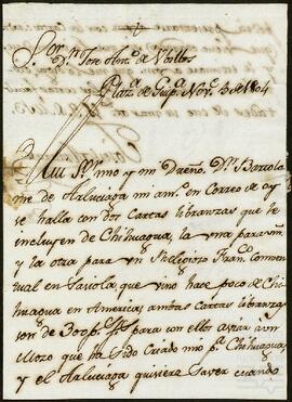 Cartas entre José de Arrarás y José Antonio de Ubillos.