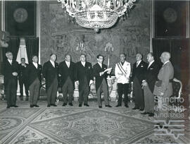 Visita de la Junta de Gobierno de la Caja a Franco. N. CV-CP-S2/SS.3.3-008
