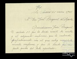 Cartas dirigidas a José Miguel de Azaola Urigüen relacionadas con la testamentaría de Josefa de Ondarza Acha y la transmisión de sus bienes.