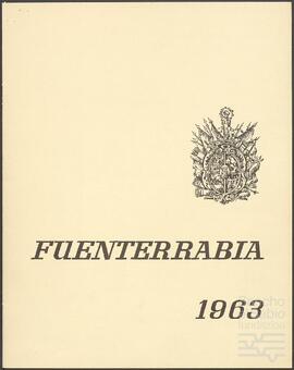Programa de fiestas de Fuenterrabía del año 1963.