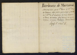 Correspondencia para cubrir la vacante de capellán en la Iglesia de San Juan de Axpe.