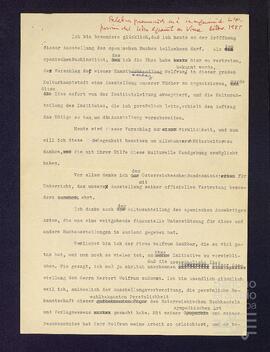 Discurso de José Miguel de Azaola Urigüen en la inauguración de la exposición del libro español de 1955.