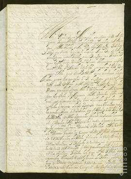 Carta de Martín Galindez de Rivas a Íñigo Ortés de Velasco Berrio.