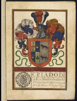 Certificación del linaje y de las armas del apellido Echavarría.