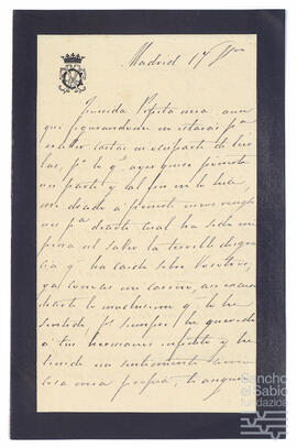 Cartas de pésame por el fallecimiento Ramón de Ortés de Velasco Urbina.