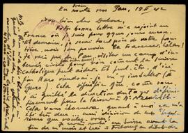 Correspondencia entre Albert Gross y José Miguel de Azaola Urigüen.
