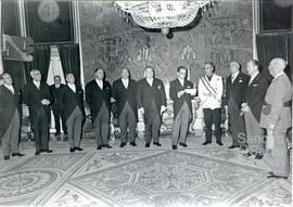 Visita de la Junta de Gobierno de la Caja a Franco. N. CV-CP-S2/SS.3.3-003