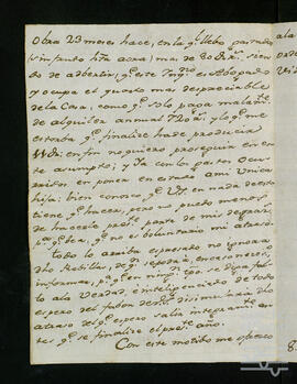 
Cartas de Eugenio Ahumada sobre un censo.
