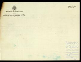Correspondencia entre León Sánchez Cuesta y José Miguel de Azaola Urigüen.