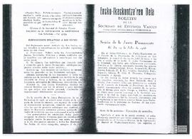 Fotocopias de boletines de Eusko Ikaskuntza.